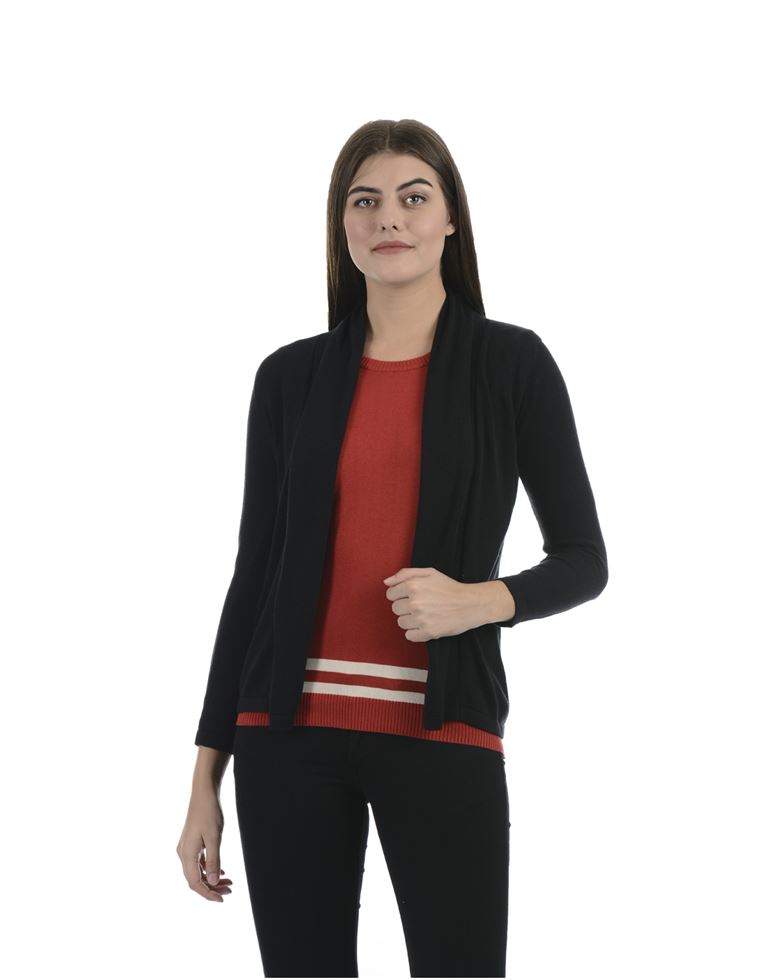 Porto Bello Women Casual Winter Wear Shrug